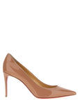Christian Louboutin Beige Calfskin High Heel Pumps