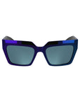 Karl Lagerfeld Blue Injected Sunglasses