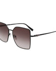 Longchamp Black Metal Sunglasses