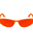 Longchamp Orange Injected Sunglasses