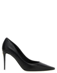 Dolce & Gabbana Black Lamb Leather High Heel Pumps