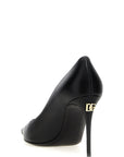 Dolce & Gabbana Black Lamb Leather High Heel Pumps