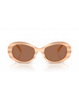 Tory Burch Brown Acetate Sunglasses