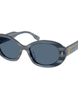 Tory Burch Blue Acetate Sunglasses