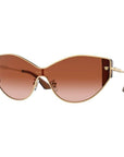 Versace Gold Metal Sunglasses