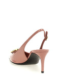 Dolce & Gabbana Multicolor Calfskin Mid Heel Pumps