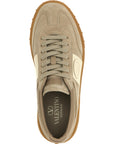 Valentino Garavani Beige Calfskin Low Top Sneakers