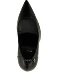 Christian Louboutin Black Napa Leather / Calf Bos Taurus High Heel Pumps