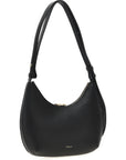 Furla Black Leather Shoulder Bag