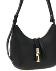 Furla Black Leather Shoulder Bag