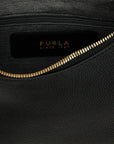 Furla Black Leather Shoulder Bag