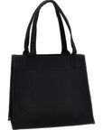 Ganni Bicolor Recycled Cotton Tote Bag