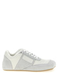 MM6 Maison Margiela Gray Calfskin Athletic Sneakers