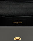 Saint Laurent Black Plexiglass Crossbody Bag