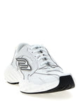 Balenciaga White Cowhide Athletic Sneakers