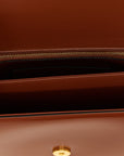 Valentino Garavani Brown Calfskin Shoulder Bag