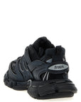 Balenciaga Black Polyethylene Athletic Sneakers