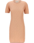 Fendi Multicolor Cotton Short Dress