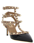 Valentino Garavani Multicolor Lamb Leather Mid Heel Pumps