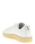 Valentino Garavani White Calfskin Sneakers