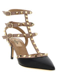 Valentino Garavani Multicolor Lamb Leather Mid Heel Pumps