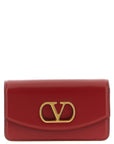 Valentino Garavani Multicolor Calfskin Clutch Bag