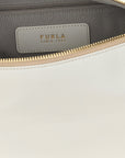 Furla White Leather Shoulder Bag