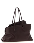 The Attico Purple Calfskin Shoulder Bag