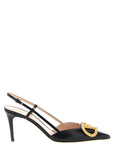 Valentino Garavani Black Calfskin High Heel Pumps