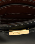 Tory Burch Black Cowhide Handbag