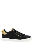 Dolce & Gabbana Black Calfskin Sneakers