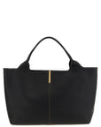 Tod's Black Calfskin Tote Bag