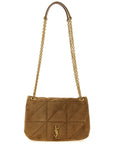 Saint Laurent Beige Calfskin Shoulder Bag