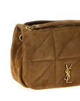 Saint Laurent Beige Calfskin Shoulder Bag