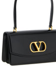 Valentino Garavani Black Calfskin Shoulder Bag