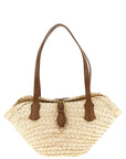 Dolce & Gabbana Beige Cork Shoulder Bag