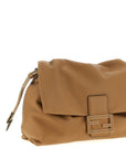 Fendi Beige Lamb Leather Shoulder Bag
