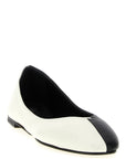 Jacquemus Bicolor Lamb Leather Ballet Flats
