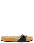 Balenciaga Black Calfskin Slides