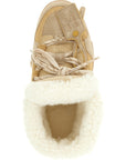Off-White Beige Calfskin Ankle Boots