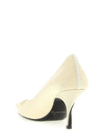 Jacquemus Beige Calfskin High Heel Pumps