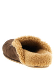 RENE CAOVILLA Brown Calfskin Slides
