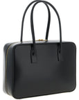 Saint Laurent Black Calfskin Shoulder Bag