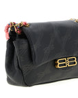 Balenciaga Black Leather Shoulder Bag