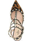 Valentino Garavani Multicolor Calfskin Mid Heel Pumps