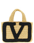 Valentino Garavani Black Viscose Tote Bag