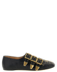 Chloé Black Lamb Leather Ballet Flats