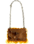 Paco Rabanne Orange Polyester Shoulder Bag