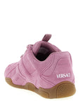 Versace Multicolor Calfskin Athletic Sneakers