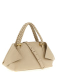 Ferragamo Gray Calfskin Handbag
